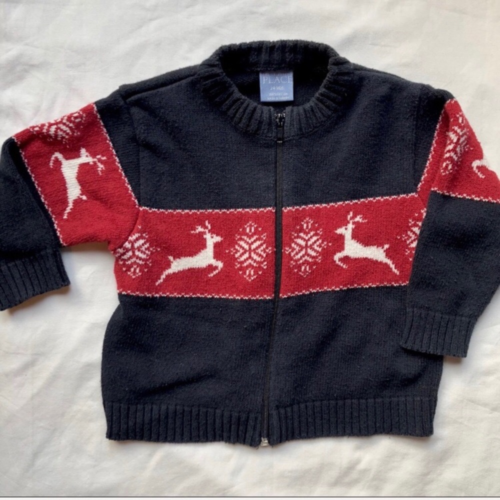The Children’s Place 24 Month Zip Knit Sweater